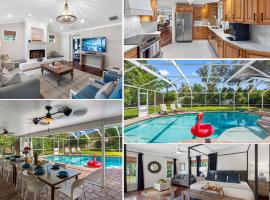 Just Wow! Luxury & Huge Heated Pool & Spa Home!, hotel in Clearwater