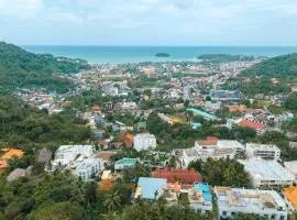 Kata Beach Tropical Hillside Retreat Jungle View