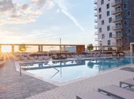 High-Rise Apartment with Panoramic Skyline Views