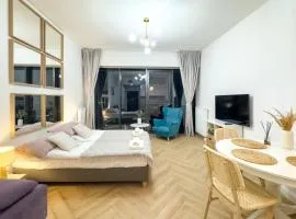 ANS Hanza Tower Apartament 21st floor with city view, swimming pool, sauna, jacuzzi, viewing terrace