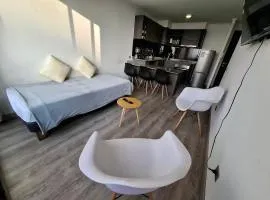 Alojamiento moderno y bien conectado a pasos del Metro y centros urbanos