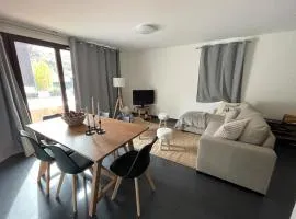 Spacieux duplex dans immeuble privé proche pistes