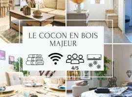 Cocon en bois Majeur - 4 couchages au cœur de Limoux