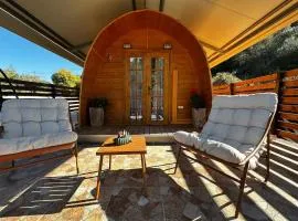 Small wooden paradise near the sea