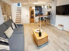 La Coquille Séjour en Duo Confort Maisonnette de bourg à Ouistreham - Situation idéale commerces & plage - Wifi et linge inclus