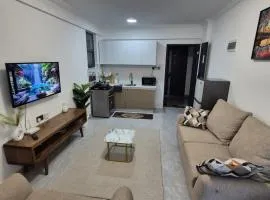 Golden Mango Heights - Urban Family Suite - One Bedroom Apartment - Restaurant, Workspace, City Views, Fast WiFi, Sauna, Fitness Facilities, Secure Parking And Kids Play Area