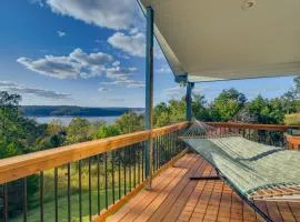 Spacious Norfork Lake Home Game Room and Views!