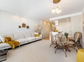 Riverside duplex by the sea with pool and balcony