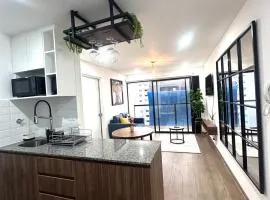 moderno departamento con vista al mar en miraflores