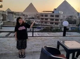 Red pyramids view hotels