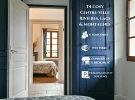 Charmant T4 Centre-ville, Lacs et Montagnes