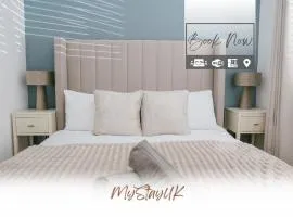 3BR House By MyStayUK Short Lets & Serviced Accommodation Manchester With Free Wifi & Free Parking