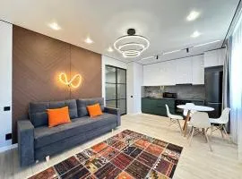 Lux apartment for 4 guests in Auezov city residence