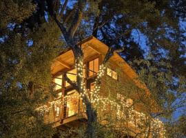 Casa del &Aacute;rbol Sesquile, chalet i Tres Esquinas