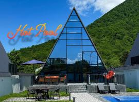 Qafqaz Front Falcon Hot Pool, ξενοδοχείο σε Gabala