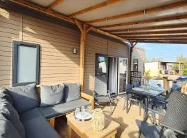 Le Cocon Mobil Home à 150 m de la plage Camping 5 Etoiles Parc Aquatique