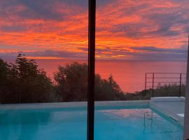 Nouvelle Villa Cap Corse Vue Mer et Piscine 3km Bastia, khách sạn ở San-Martino-di-Lota