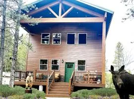 Incredible Wooden Cabin with Fantastic Hiking Trails in Island Park, Idaho
