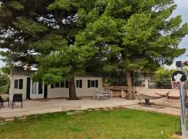 Family mobile home solar powered near the sea and the airport