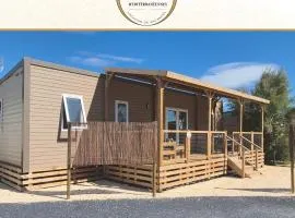 La Dolce Vita Méditerranéenne Mobil Home à 200m de la plage Camping 5 Etoiles Parc Aquatique