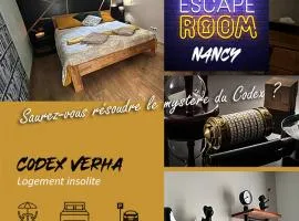 Escape Room Codex Verha - Logement insolite Nancy