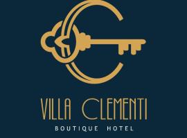 Villa Clementi Boutique Hotel & SPA、Caveのホテル