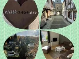 Stilvolle Auszeit im Hunsrück-Aussicht und Komfort