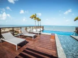 Flat Beira-mar c Piscina e Academia em Manaira