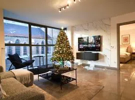 Chic Loft Facing Neo-Gothic Church