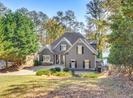 Home on Lake Lanier with Dock and Water Views, hotel in Gainesville