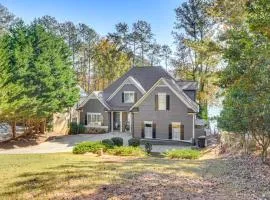 Home on Lake Lanier with Dock and Water Views