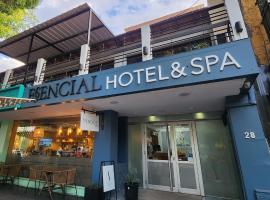 Essencial Hotel Spa、メンドーサのホットタブ付きホテル