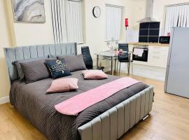Modern Studio Flat in Leicester City Centre, hotel in Leicester