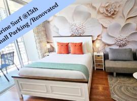 Marine Surf 13th Renovated with Small Parking Space, hotel in Honolulu