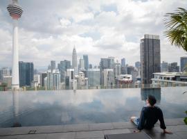 Ceylonz Suites KLCC Rooftop Infinity Pool KL Tower View