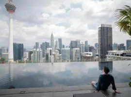 Ceylonz Suites KLCC Rooftop Infinity Pool KL Tower View