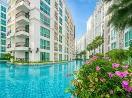 芭提雅市中心Olympus 水系公寓酒店 健身房 步行街 海滩附近 一居室