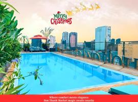 Happy Life Grand Hotel & Rooftop Skybar, accommodation in Ho Chi Minh City