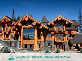 White Spirit Lodge, Artisan Log Masterpiece Chalet
