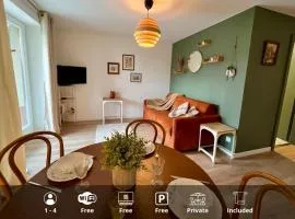 La Grange - Ground Floor Apartment, Terrace, Free Private Parking, Near Colmar