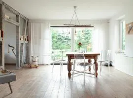 Idyllic Home Between Fields And Elbe Dyke