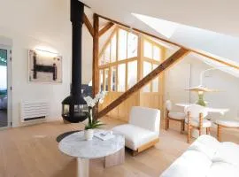 Duplex d'architecte 2 chambres Terrasse Cheminée