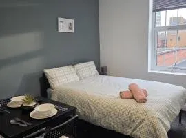Cozy Urban Studio Steps from Wolverhampton Centre Appt 10
