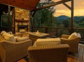 Great Trails Lodge - Luxury Mountain Cabin, hotel v destinaci Epworth