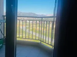 Modern bright apartment with balcony & mountain views - 10 min to Podgorica's center