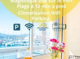 Les Terrasses du Port - VUE Port - Wifi - Parking - Clim