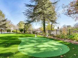 Main Street Elkin Retreat Home with Backyard Oasis