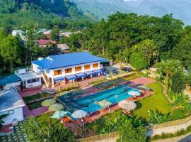 Homestay Bản Né, levný hotel v destinaci Na Hang