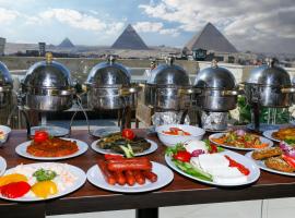 Rixoss tower Pyramids View, hotel v Káhire