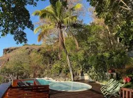 Villa Abre de l'intendance avec vue mer et piscine à Boucan Canot